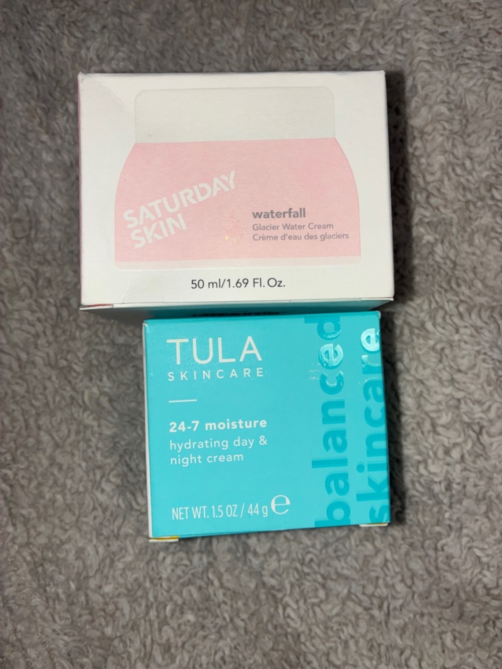 Saturday Skin Waterfall + TULA 24-7 Moisture Skincare Duo —